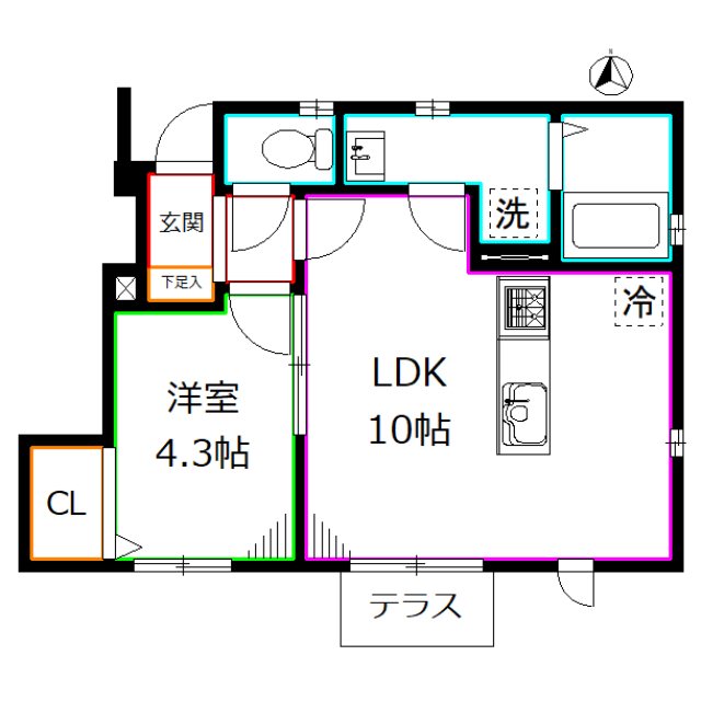 Rizera dor 間取り