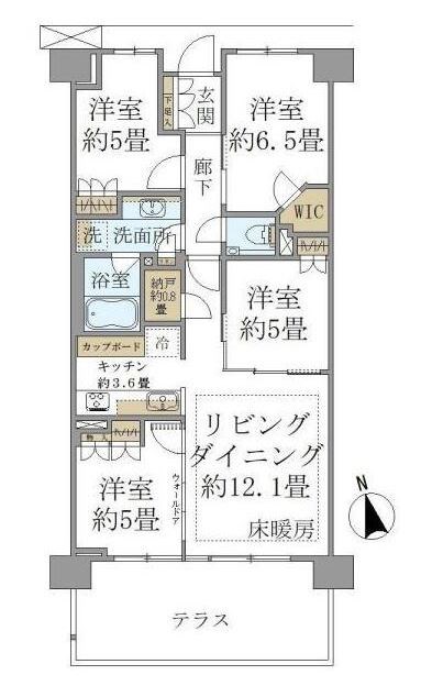 BrilliaCity三鷹  間取り