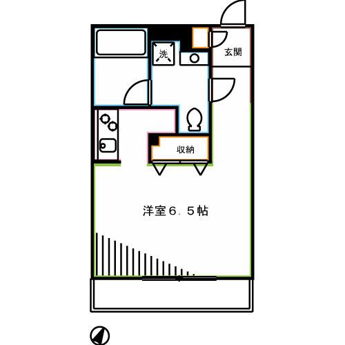 リブリ・Ｓｐｒｉｎｇｓ 間取り