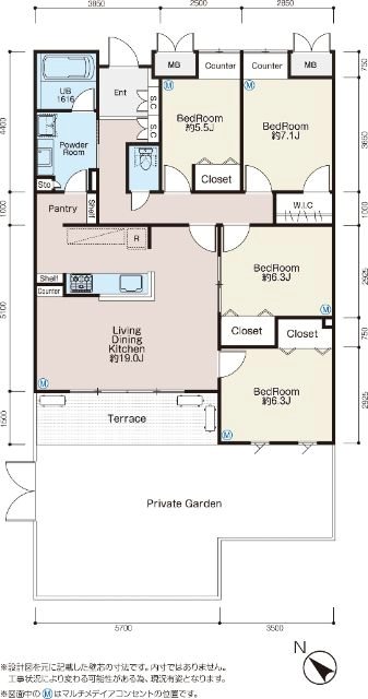 プレステージ吉祥寺 間取り