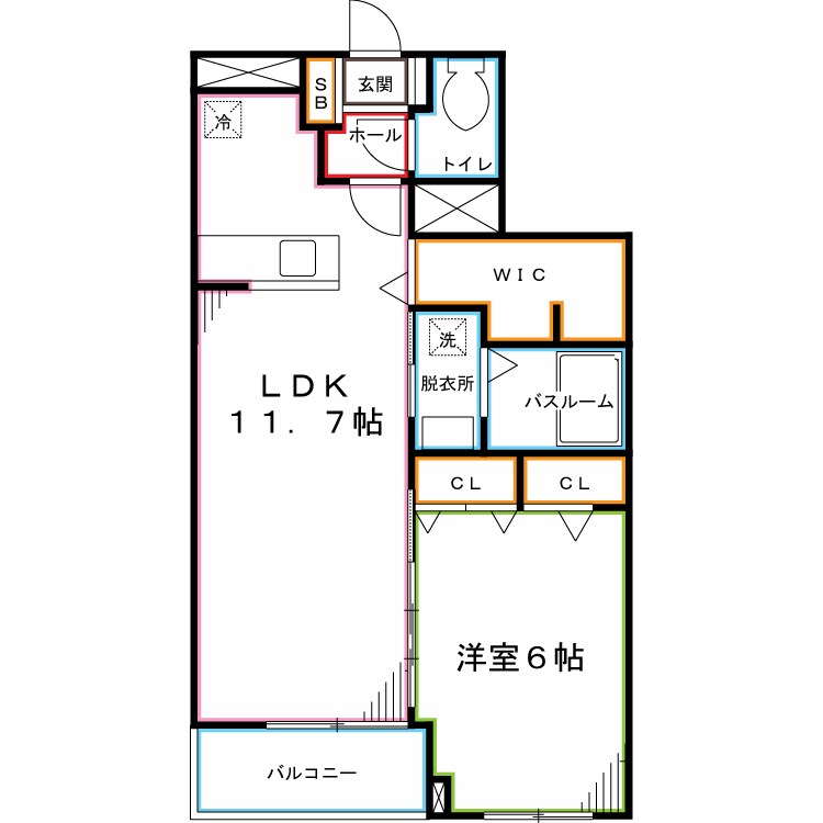 サフィア花小金井  間取り