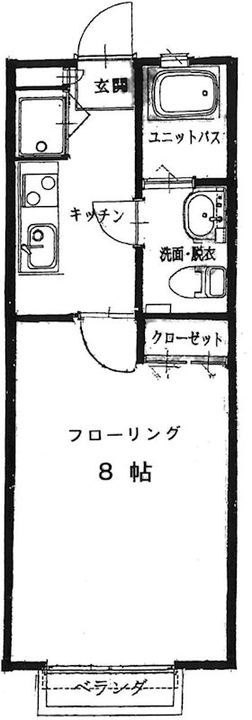 フラッツＥ 間取り