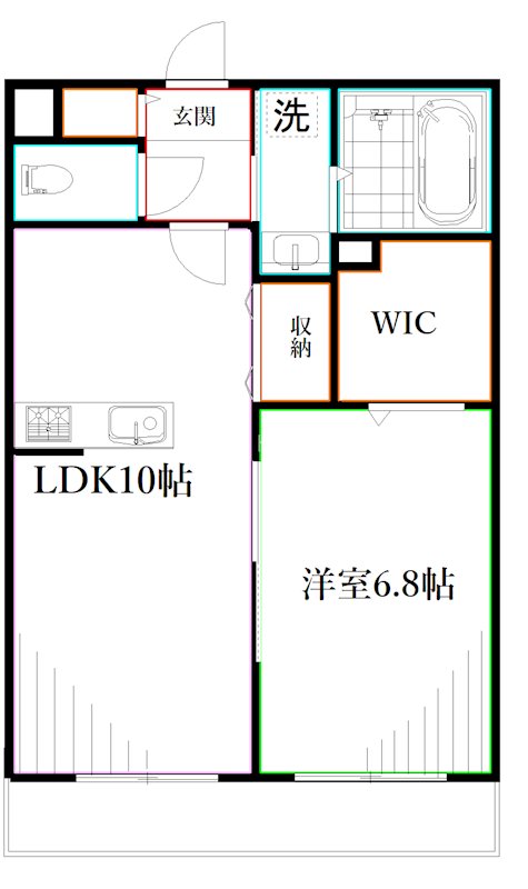サンクリスタル 間取り