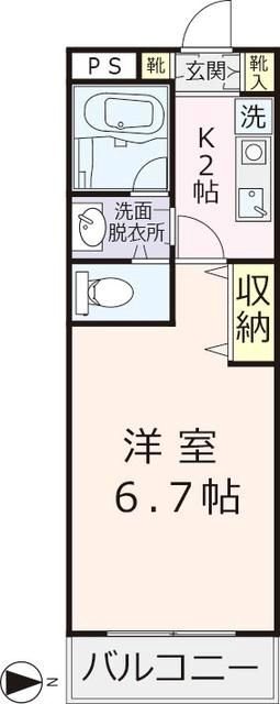 パールハイツ東小金井 間取り