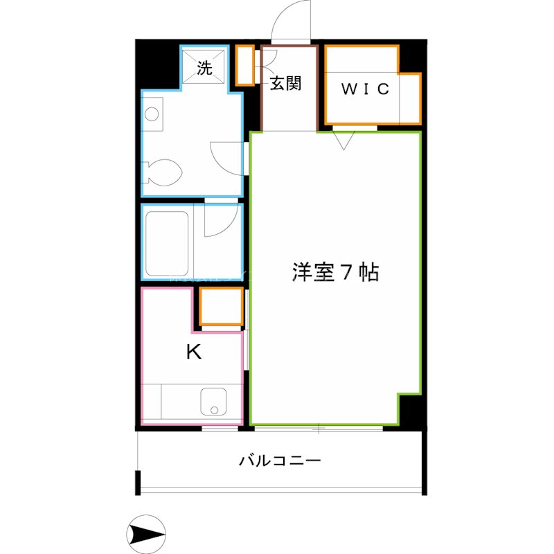 ドゥーエ武蔵小金井 間取り