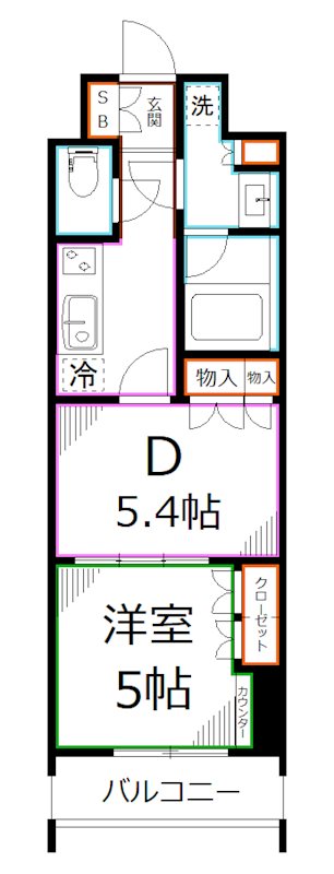 プライムアーバン小金井本町 間取り