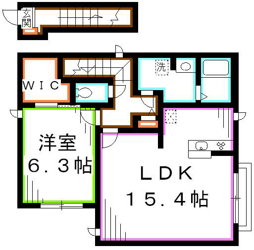 アレグーリア吉祥寺Ⅱ  間取り