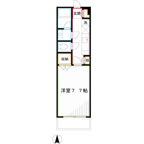 コロネット小金井緑 間取り
