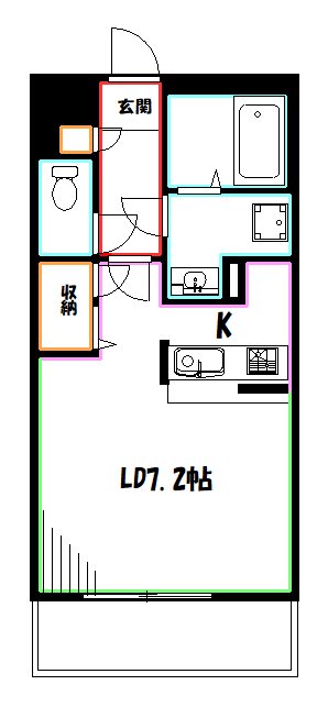 ル・ボワ武蔵境 間取り