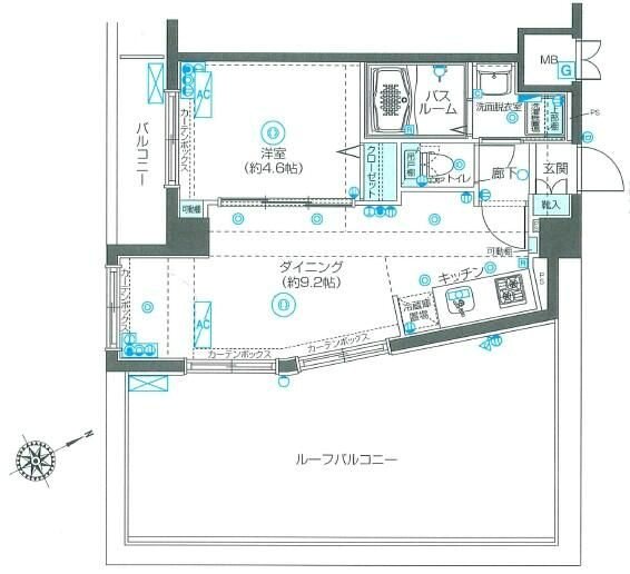 フェニックス国分寺弐番館 間取り