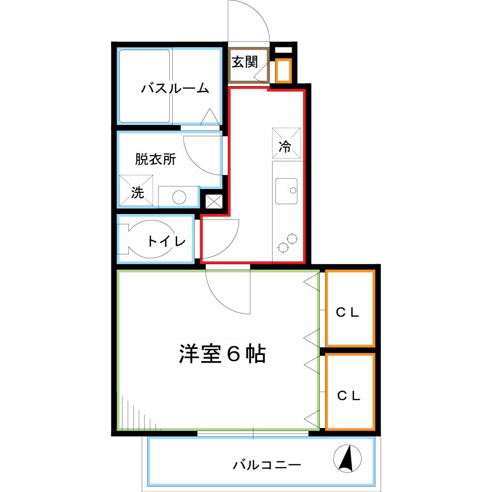 リブリ・武蔵小金井 間取り