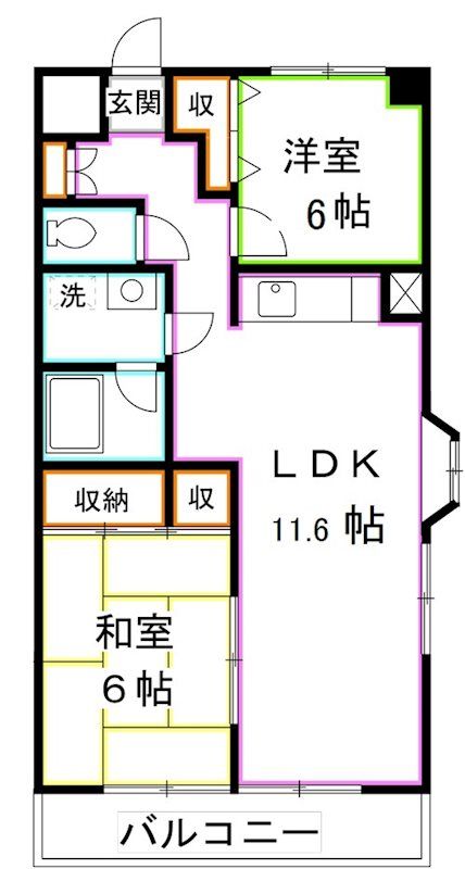 ブルックイーストマンション 間取り