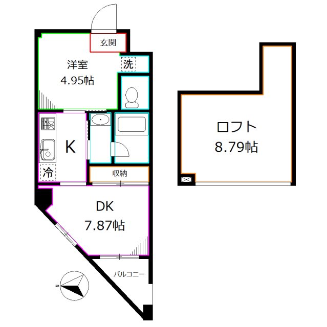 サンガーデン光 間取り