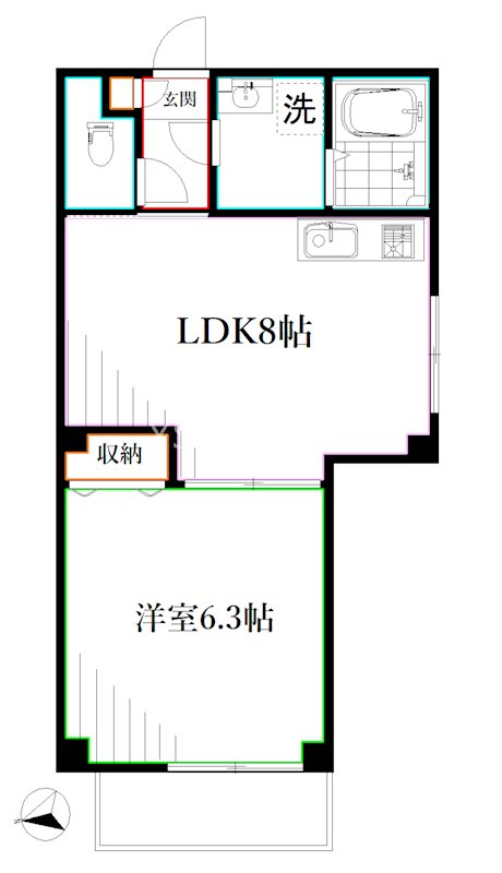 ライトアップ吉祥寺  間取り