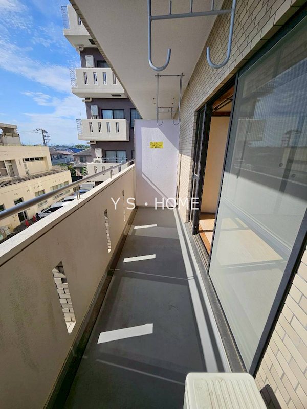 ロイヤルハイツ橋本マンション ベランダ