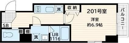 サンフィールド西荻窪 間取り図