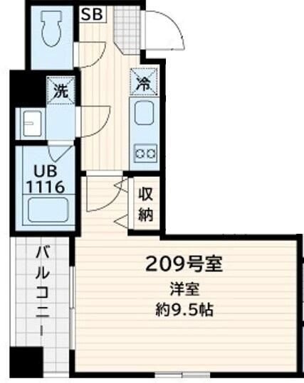サンフィールド西荻窪 間取り