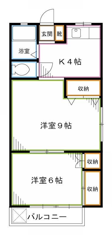 第二協友館マンション 間取り