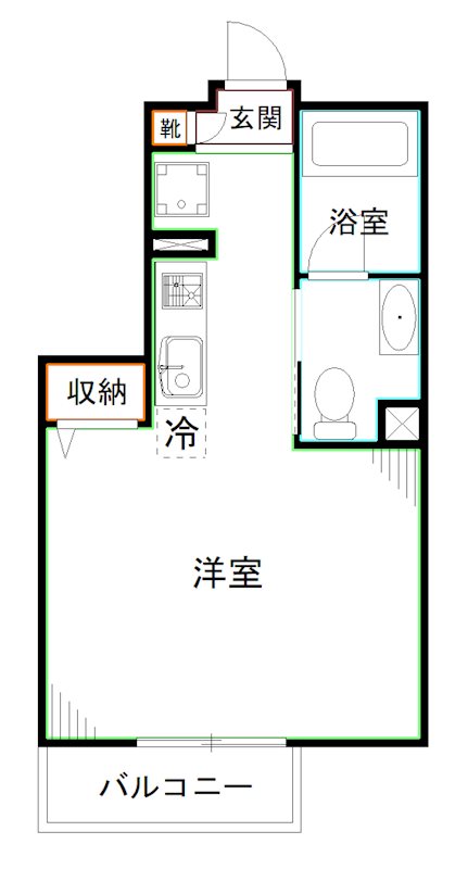 ワクラス中野  間取り