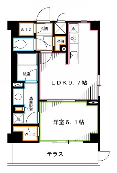 ザ・パークハビオ高円寺 間取り