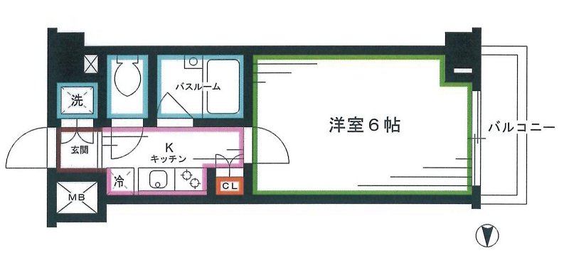 ルーブル中野新井 間取り
