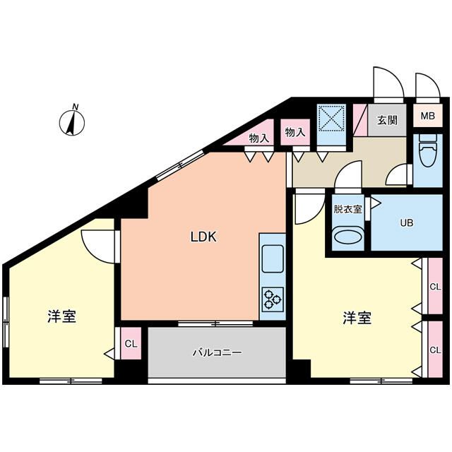 プレミール富士見 間取り