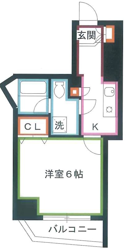 エクセランコウワ　　 間取り