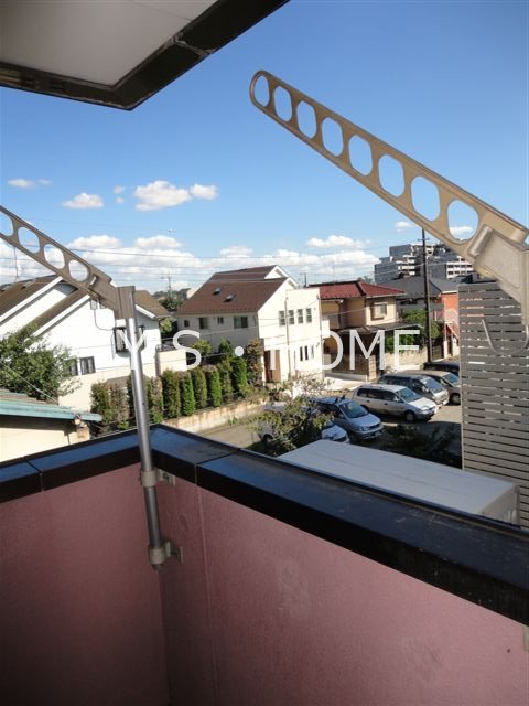 ヘリオス天神町レジデンス ベランダ