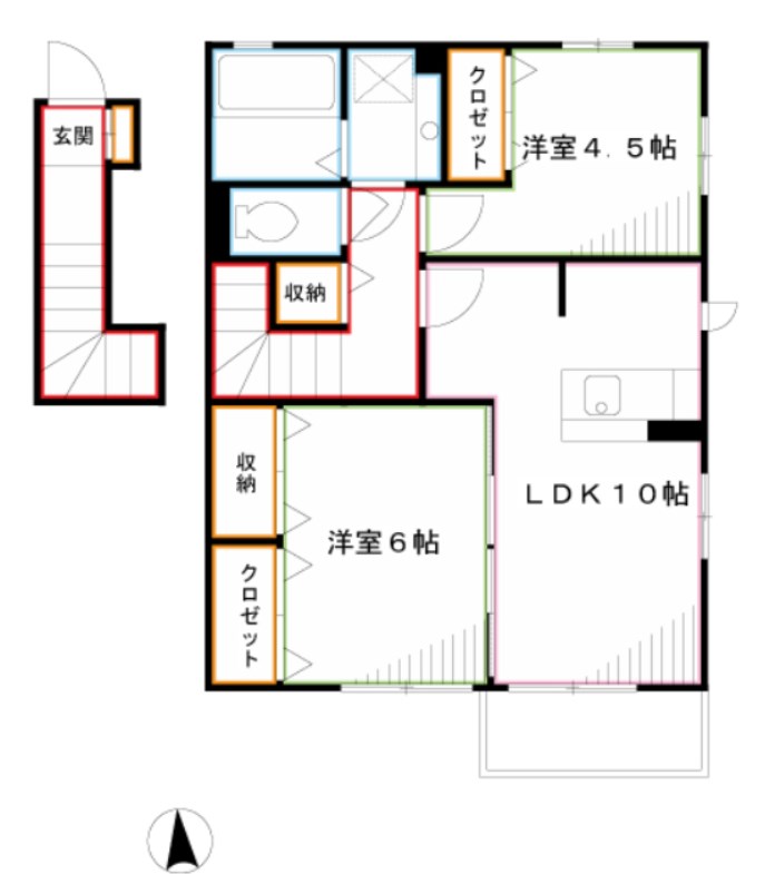 フェリオ 間取り