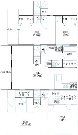 ニュー・ベルデ 間取り