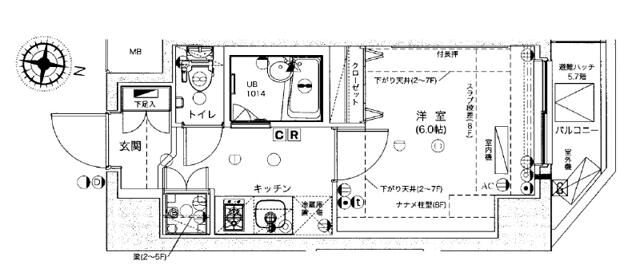 Verona武蔵関Lusso 間取り