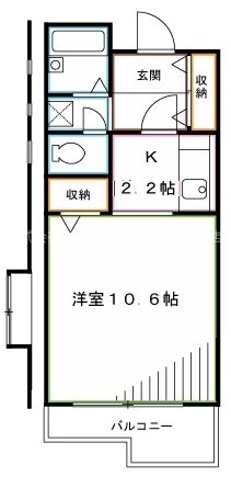 コーポレート東小金井 間取り