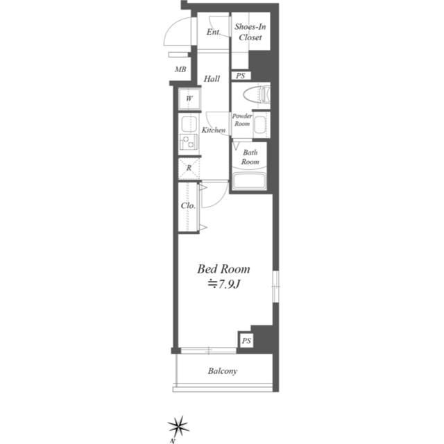 GENOVIA荻窪skygarden  間取り