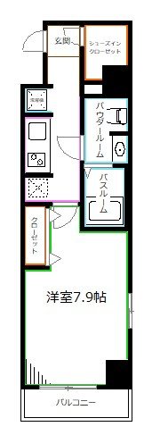 GENOVIA荻窪skygarden  間取り