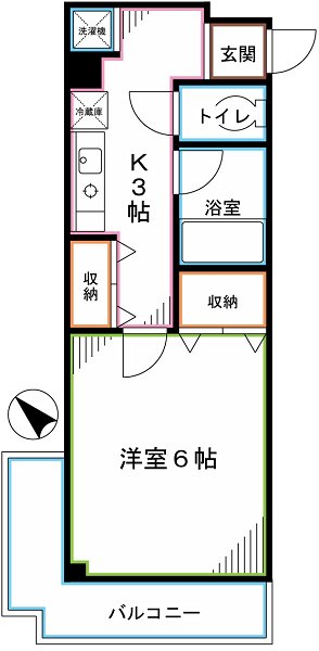 ラ・コルド 間取り