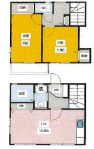 ハイツクレセントⅡ 間取り