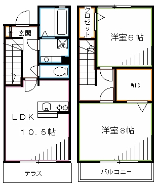 サンライズ武蔵野  間取り
