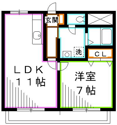 ラルブルデュ・グランドーム 間取り