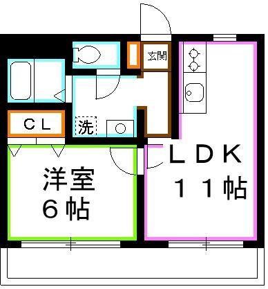 アルカディア吉祥寺  間取り