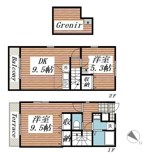 カサグランデ石神井公園 間取り