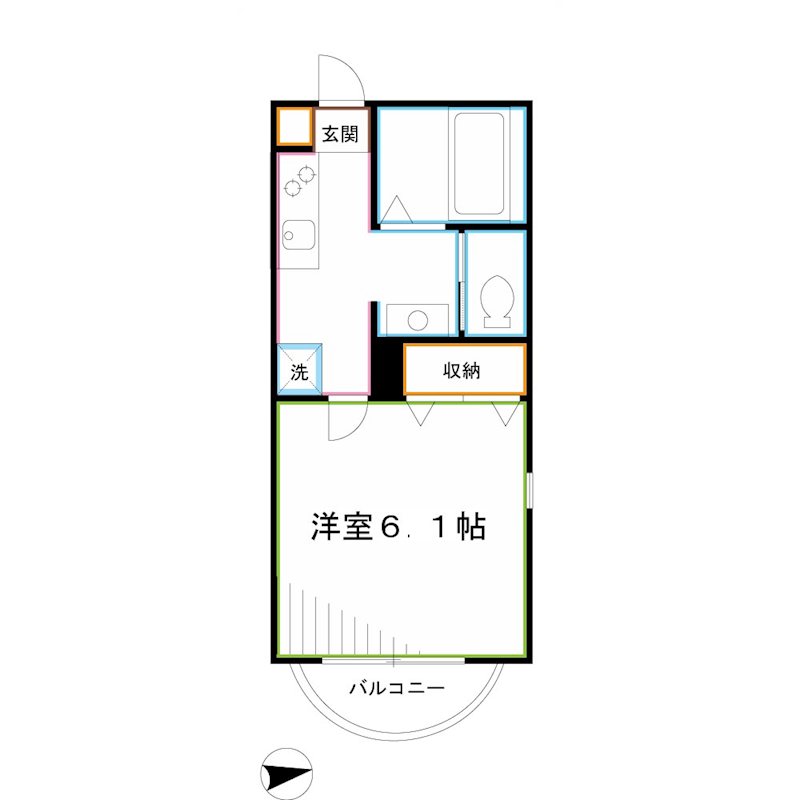 カーサ小金井 間取り