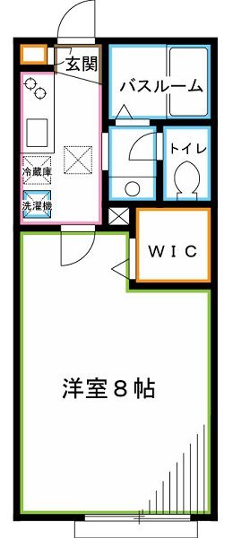 レ・フレールⅡ  間取り