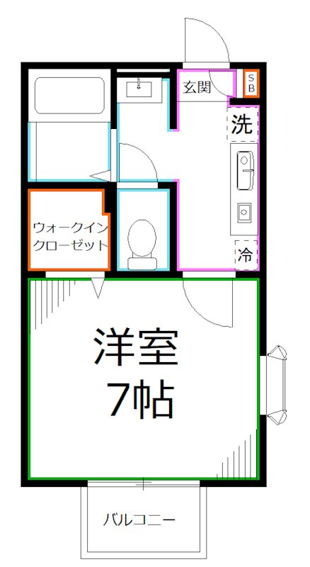 グランシャリオⅡ 間取り