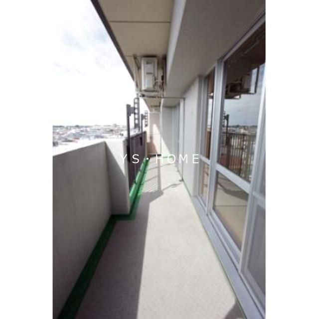 コーボック新小金井 ベランダ