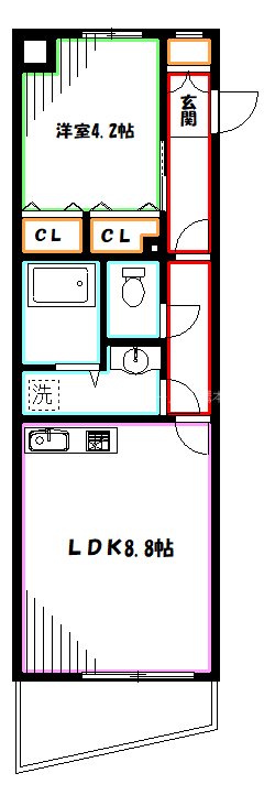 メルベーユ 間取り