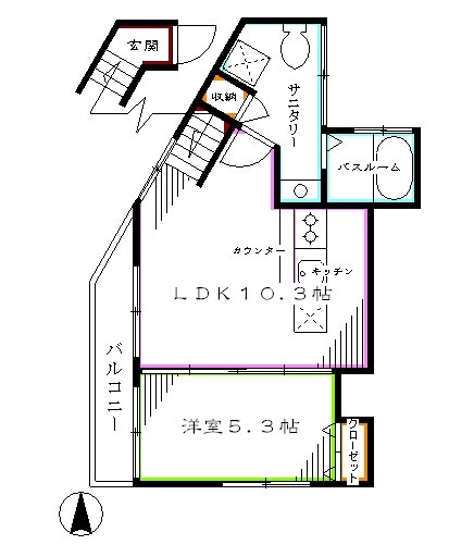 グランエッグス久我山　 間取り