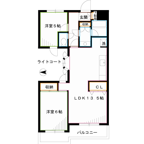 PALWISH三鷹 間取り