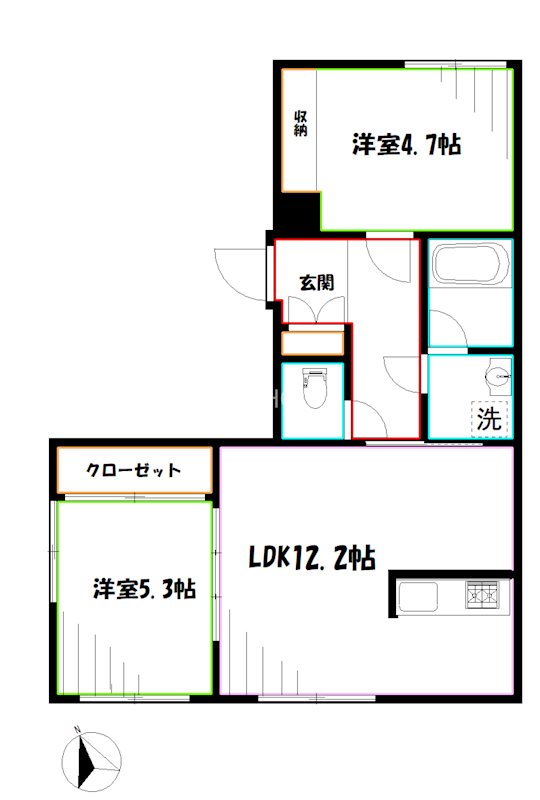 コフレ吉祥寺本町 間取り