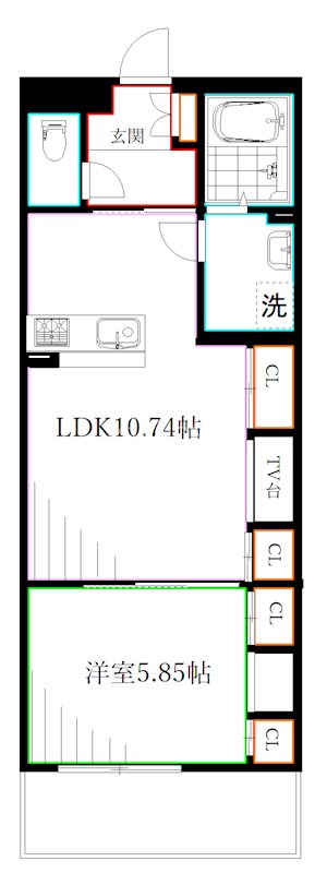 リブリ・花小金井 間取り