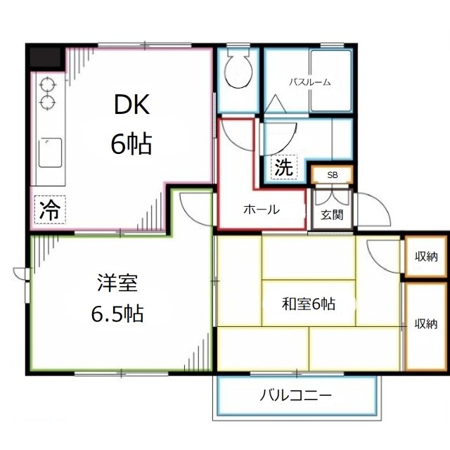 サウスドミール 間取り
